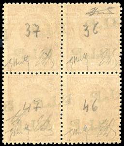 1923 - 10 cent. doppia soprastampa ... 