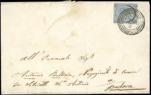 1866 - 20 cent. su 15 cent. Ferro di ... 