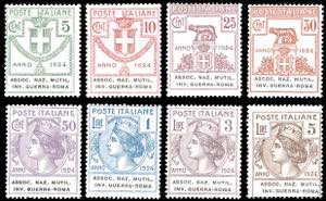ASSOC.NAZ.MUTIL.INV.GUERRA-ROMA 1924 - Serie ... 