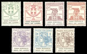 CASSA NAZIONALE ASSIC.INF.LAVORO 1924 - ... 