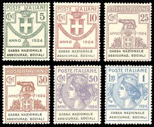 CASSA NAZIONALE ASSICURAZ.SOCIALI 1924 - ... 