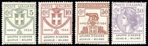 GRUPPO DAZIONE SCUOLE-MILANO 1924 - Serie ... 