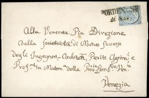 1866 - 20 cent. su 15 cent. Ferro di ... 