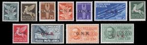 1944 - Soprastampati G.N.R.: ... 
