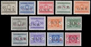 1944 - Soprastampati G.N.R.: ... 