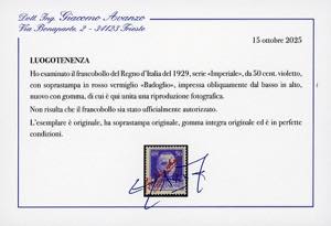 1943 - 50 cent. Imperiale, ... 