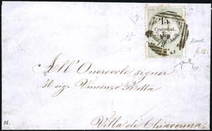 CAMERLATA, LOV punti 12 - 15 cent. marca da ... 