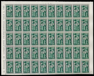 1949 - Biennale di Venezia, serie ... 