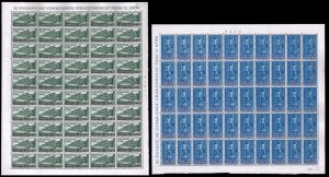 1950 - UNESCO, serie completa (618/619), ... 