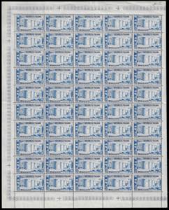 1952 - 60 lire Fiera di Milano (685), foglio ... 