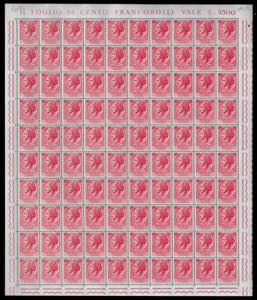 1953/54 - Siracusana, filigrana ... 