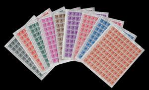 1953/54 - Siracusana, filigrana ruota, serie ... 