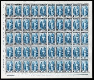 1955/57 - Lavoro, filigrana ... 