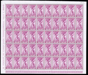 1955/57 - Lavoro, filigrana ... 