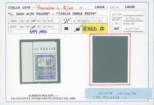 1978 - 5.000 lire Alti Valori ... 