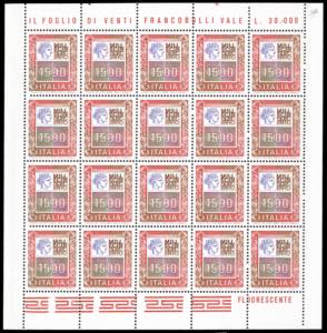 1978/87 - Alti valori, minifogli, ... 