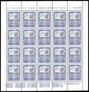 1978/87 - Alti valori, minifogli, ... 