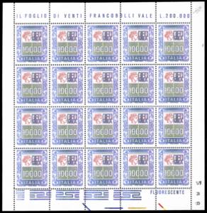 1978/87 - Alti valori, minifogli, ... 