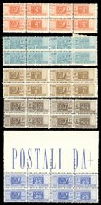 1946/51 - Filigrana ruota, serie ... 