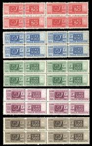 1946/51 - Filigrana ruota, serie ... 