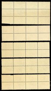 1946/51 - Filigrana ruota, serie ... 