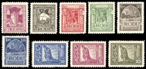 1929 - Pittorica dent. 11, serie completa ... 