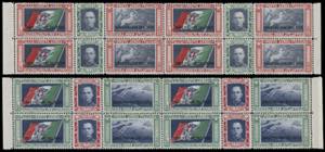 POSTA AEREA 1933 - Trittici Crociera Nord ... 