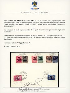 OCCUPAZIONE TEDESCA EGEO 1943 - 5 ... 
