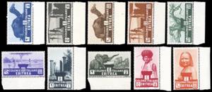 1933 - Soggetti africani, serie completa ... 