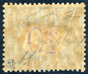 SEGNATASSE 1903 - 10 lire, ... 