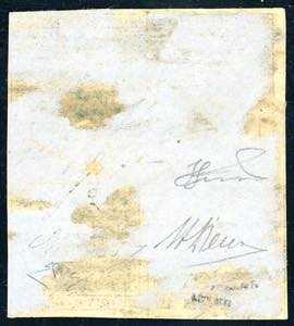 1852 - 25 cent. camoscio chiaro ... 