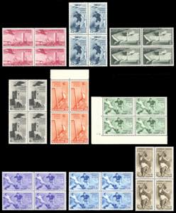 1934 - Mondiali di calcio, serie compelta ... 