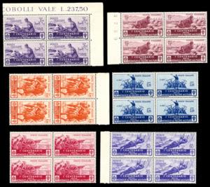 1934 - Medaglia al Valore, serie ... 