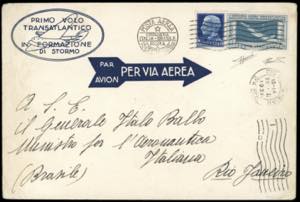 1930 - 7,70 lire Crociera Balbo, 1,25 lire ... 