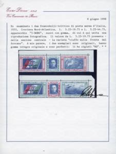 1933 - Trittici della Crociera ... 