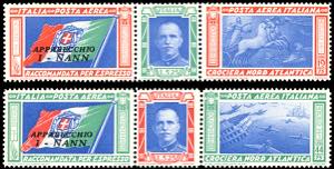 1933 - Trittici I-NANN, serie completa ... 