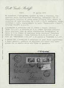 1933 - 5,25 + 19,25 lire Trittico ... 