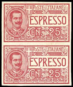 1903 - 25 cent. (1), prova di macchina nel ... 