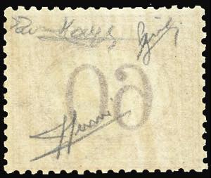 1870 - 60 cent. ocra e carminio ... 