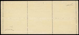 1943 - Foglietto El Djem, verde ... 