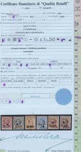 1923 - Soprastampati BLP, III ... 