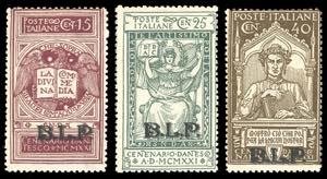1922 - Dante Alighieri, non emessi, ... 