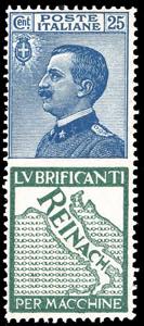 1924 - 25 cent. Reinach (7), ben centrato, ... 