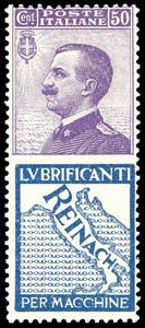 1924 - 50 cent. Reinach (14), nuovo, gomma ... 