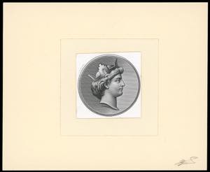 1862ca - Prova di conio raffigurante ... 