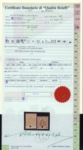 1859 - Serie completa dei valori ... 