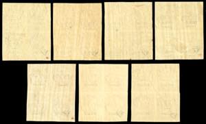 1863 - De la Rue, blocchi di ... 