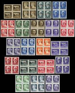 1944 - Soprastampati G.N.R. tiratura di ... 