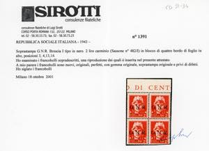 1943 - Soprastampati G.N.R., ... 