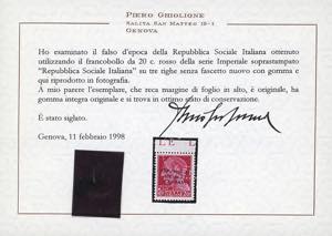 1944 - 20 cent. Imperiale, ... 